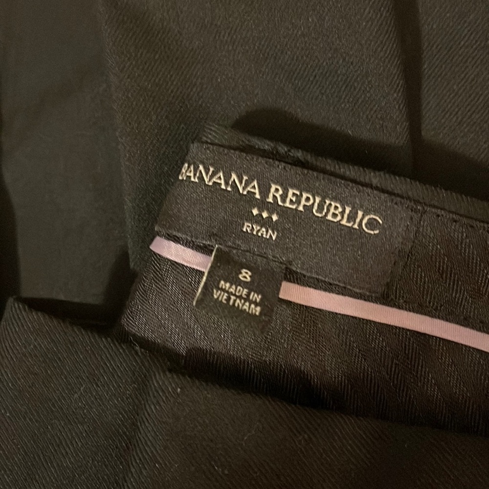 Banana Republic Ryan pant in black